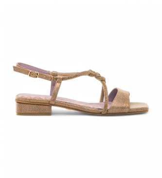Mariamare Brown Casit sandals