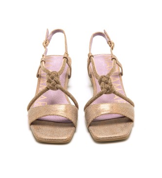 Mariamare Brown Casit sandals