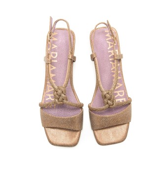 Mariamare Brown Casit sandals