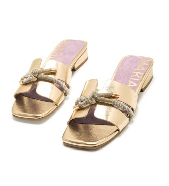 Mariamare Casit-sandaler i guld