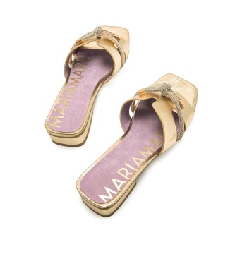 Mariamare Casit-sandaler i guld