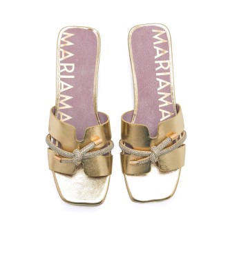 Mariamare Casit-sandaler i guld
