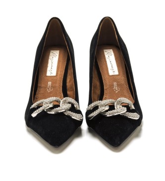 Mariamare Biella Black Shoes -Heel height 7cm