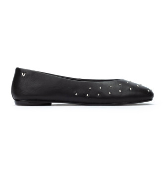 Martinelli Ballerine in pelle nera Lariana