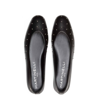 Martinelli Ballerines en cuir Lariana noir