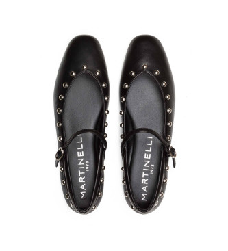 Martinelli Lariana Leather Ballerinas preto