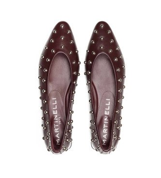 Martinelli Sabrinas Vescia em pele cor de vinho