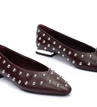 Martinelli Sabrinas Vescia em pele cor de vinho