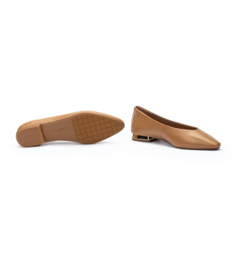 Martinelli Brown Vescia Leather Ballerinas
