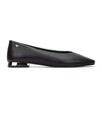Martinelli Leather Ballerinas Vescia black