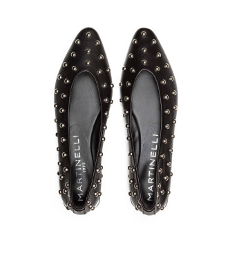 Martinelli Leder Ballerinas Vescia schwarz