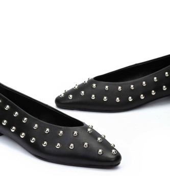 Martinelli Leder Ballerinas Vescia schwarz