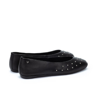 Martinelli Bailarinas de piel Lariana negro