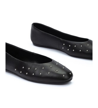Martinelli Bailarinas de piel Lariana negro
