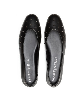 Martinelli Bailarinas de piel Lariana negro