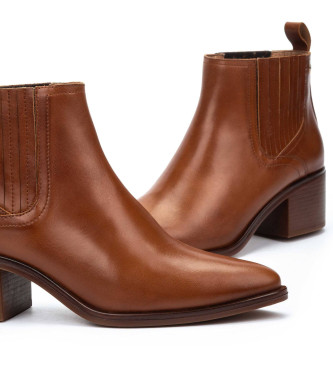 Martinelli Rjavi usnjeni gležnjarji Zinnia