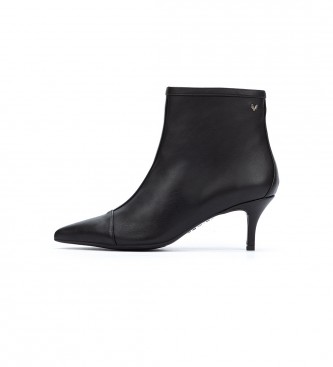 Martinelli Fontaine schwarze Lederstiefeletten - Absatzhhe 6cm