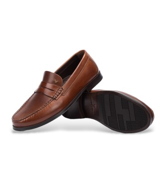 Martinelli Forthill 1623 Mocassins en cuir marron