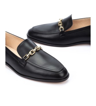 Martinelli Gabriele Leather Moccasins 1727 black