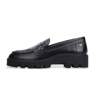 Martinelli Hermosilla Leather Moccasins 1568 black