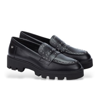 Martinelli Hermosilla Leather Moccasins 1568 black