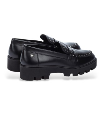 Martinelli Hermosilla Leather Moccasins 1568 black