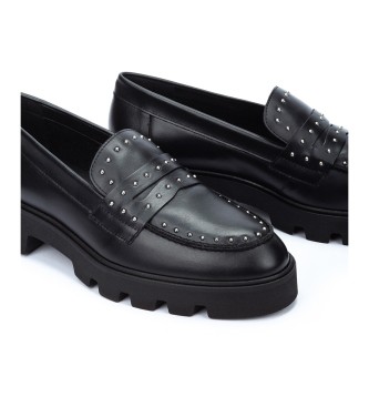 Martinelli Hermosilla Leather Moccasins 1568 black