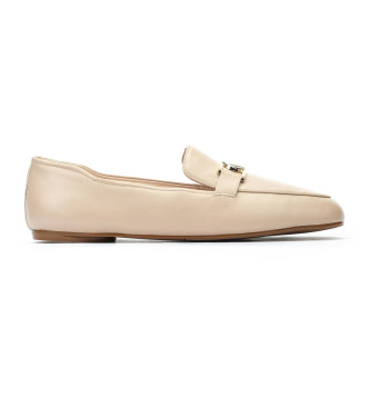 Martinelli Mocassini in pelle beige Lariana