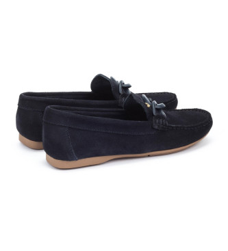 Martinelli Mocassins en cuir Leyre Navy