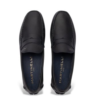 Martinelli Pacific Leren Mocassins marine