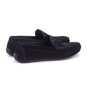 Martinelli Pacific Leather Moccasins navy