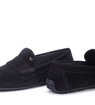 Martinelli Pacific Leather Moccasins navy