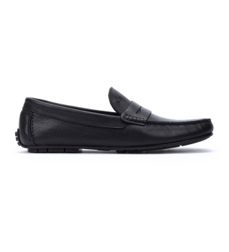 Martinelli Mocassins en cuir Pacific noir