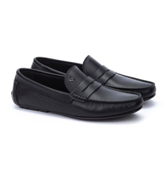 Martinelli Mocassins en cuir Pacific noir