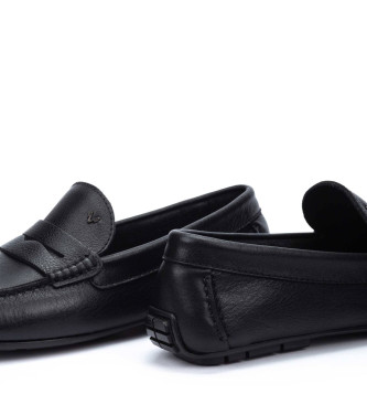 Martinelli Pacific Leather Moccasins black