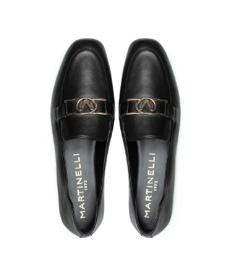 Martinelli Lariana Leder-Slipper schwarz