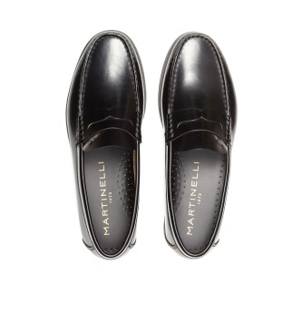 Martinelli Forthill 1623 Leather Loafers Black