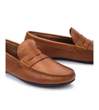 Martinelli Leather Moccasins Pacific 1411 Leather