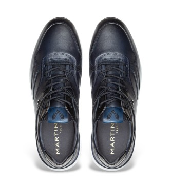 Martinelli Newport lder-sneakers 1513 navy