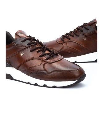 Martinelli Sneakers i lder Newport 1513 brun