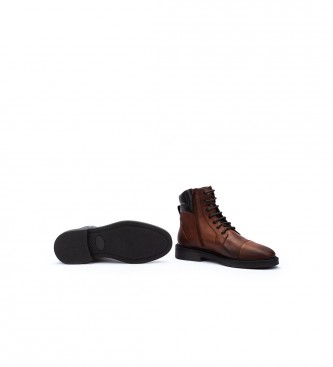 Martinelli Bottines en cuir Royston marron