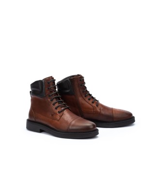 Martinelli Bottines en cuir Royston marron