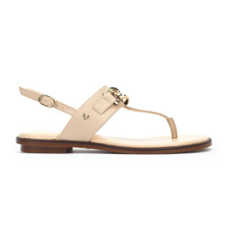 Martinelli Beige Mazzini Ledersandalen