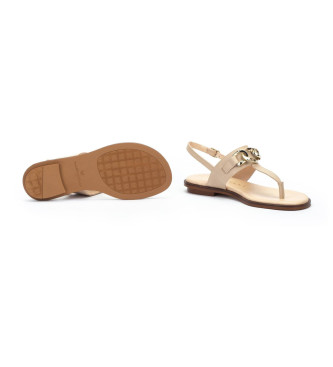 Martinelli Beige Mazzini Ledersandalen