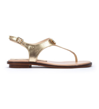 Martinelli Golden Mazzini Leather Sandals