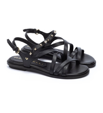 Martinelli Mazzini Leather Sandals black