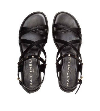 Martinelli Mazzini Leather Sandals black