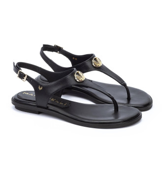 Martinelli Mazzini Leder Sandalen schwarz