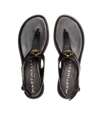 Martinelli Mazzini Leather Sandals black