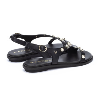 Martinelli Mazzini Leren Sandalen zwart